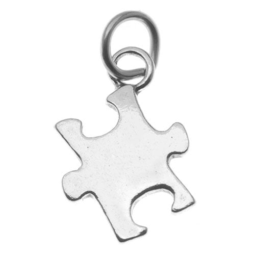 Autism-Puzzle-Piece-Silver-Keychain