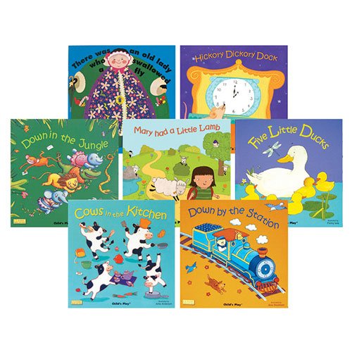 Childcraft-Classic-Big-Book-Set-2-with-CD-Set,-17-x-17-in,-Set-of-8