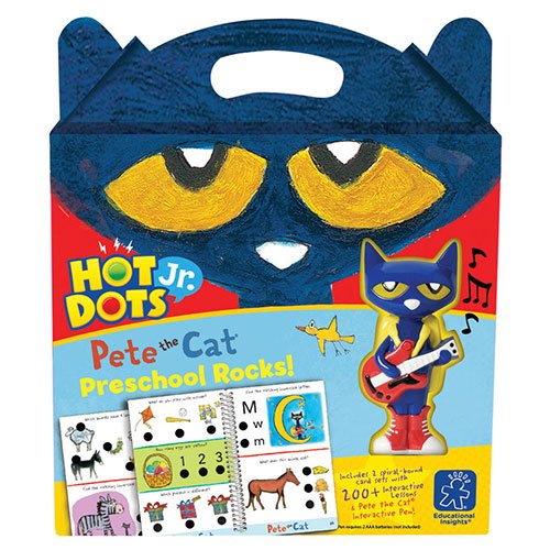 Hot-Dots-Jr.-Pete-the-Cat-Preschool-Rocks!-Set,-Ages-3-and-Above