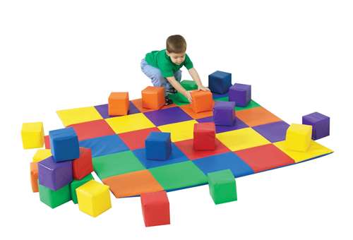 Children's Factory Soft Primary Baby Block Set