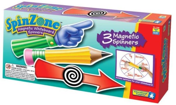 Magnetic Whiteboard Spinners (11 inch - Set of 3)