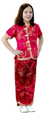 Children's Factory Asian Girl Multi-Cultural Costume