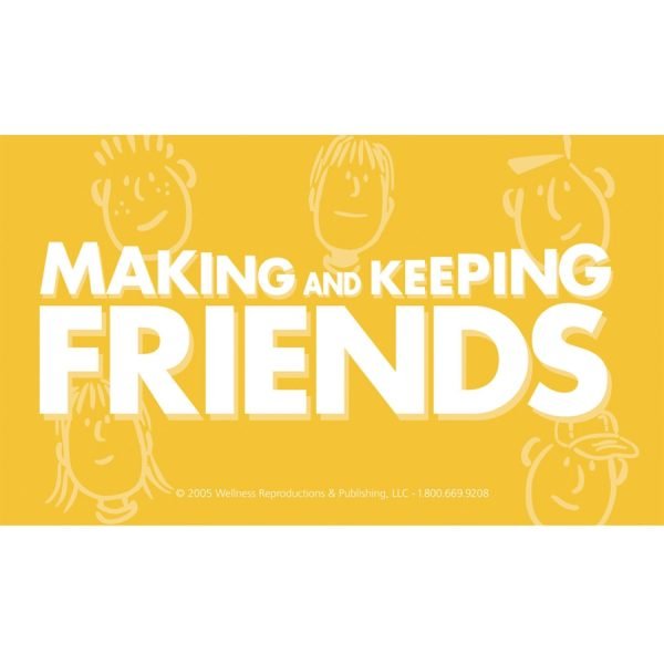 Making and Keeping Friends Cards Middle School