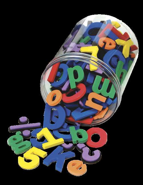 Wonder Foam Magnetic Letters and Numbers, Set of 110