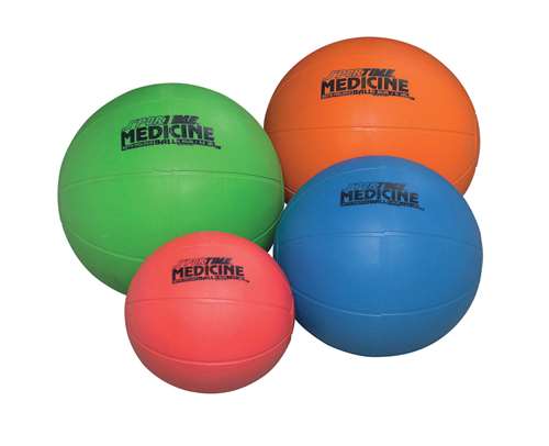 Sportime 11 lb, 11-1/2 in Molded Medicine/Training Ball, Orange